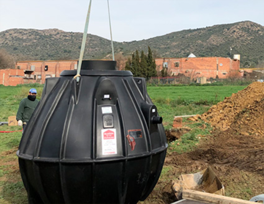 Equipo de tratamiento biológico de oxidación total