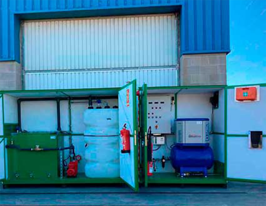 Bombeo y tratamiento ATEX compacto