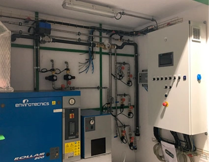 Sistema de inyección de oxidantes ISCO