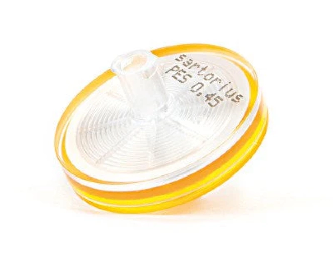 Disque filtrant jetable 0,45 µm 28mm ø - 6cm2