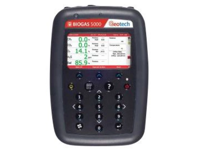 Analizador de Biogas 5000
