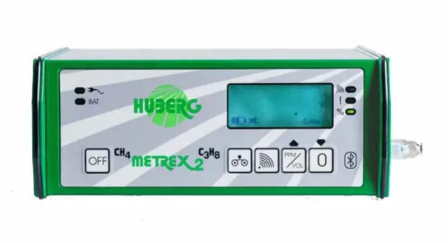 Analyseur Portable CH4 METREX 2 de QED pour Détection de Fuites de Gaz