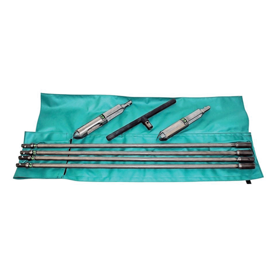 3-1/4" x 3' Mini Soil Sampling Auger Kit with Quick Connection