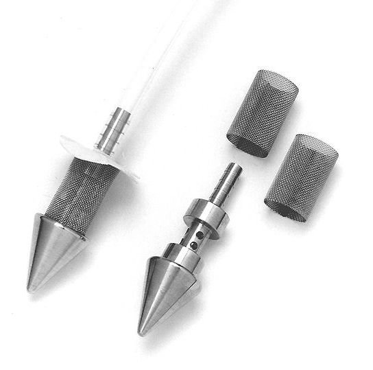 Pantallas para puntas perdidas para soil gas RT