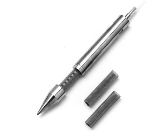 Lost tip for soil gas RT