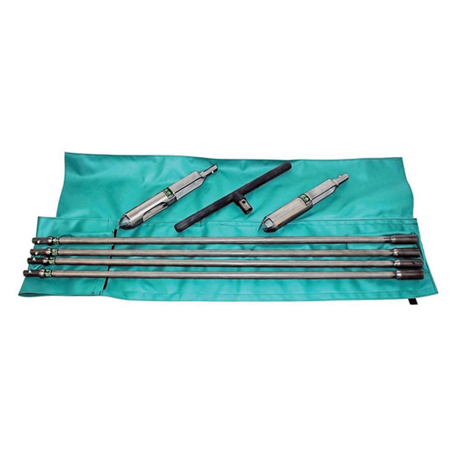 Kit de barrena para mini suelo de 3-1/4" x 3', conexión rápida