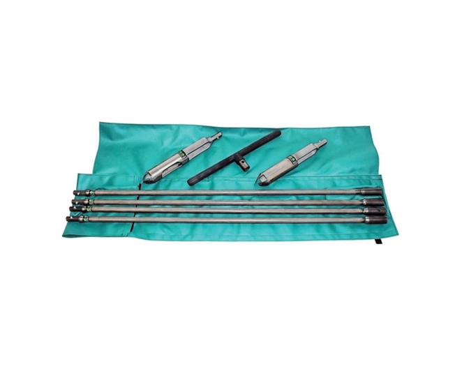 Kit de barrena para mini suelo de 3-1/4" x 3', conexión rápida