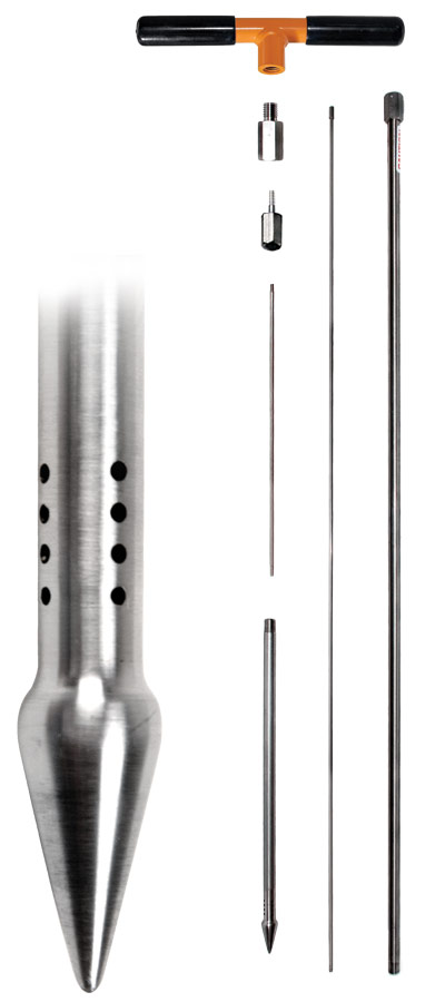 Kit basique pour prélevements des gaz