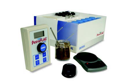 PetroFLAG analyzer system for TPH in soil