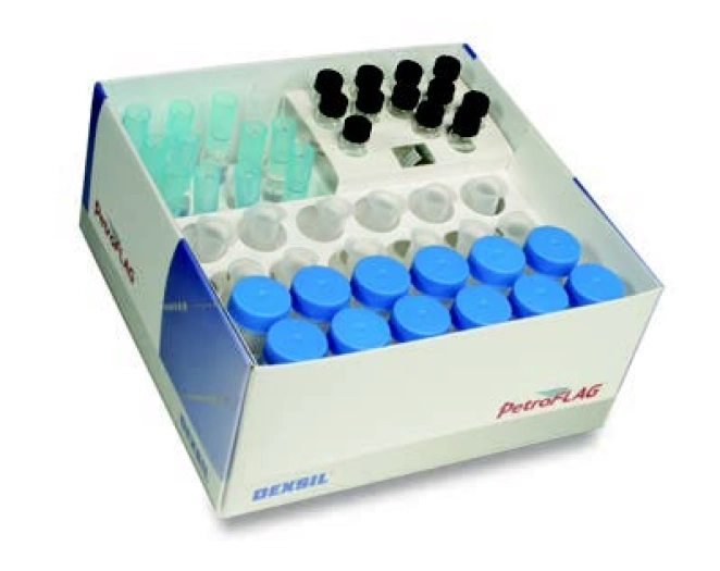 Kit de test in situ pour les sols et réactifs Petroflag