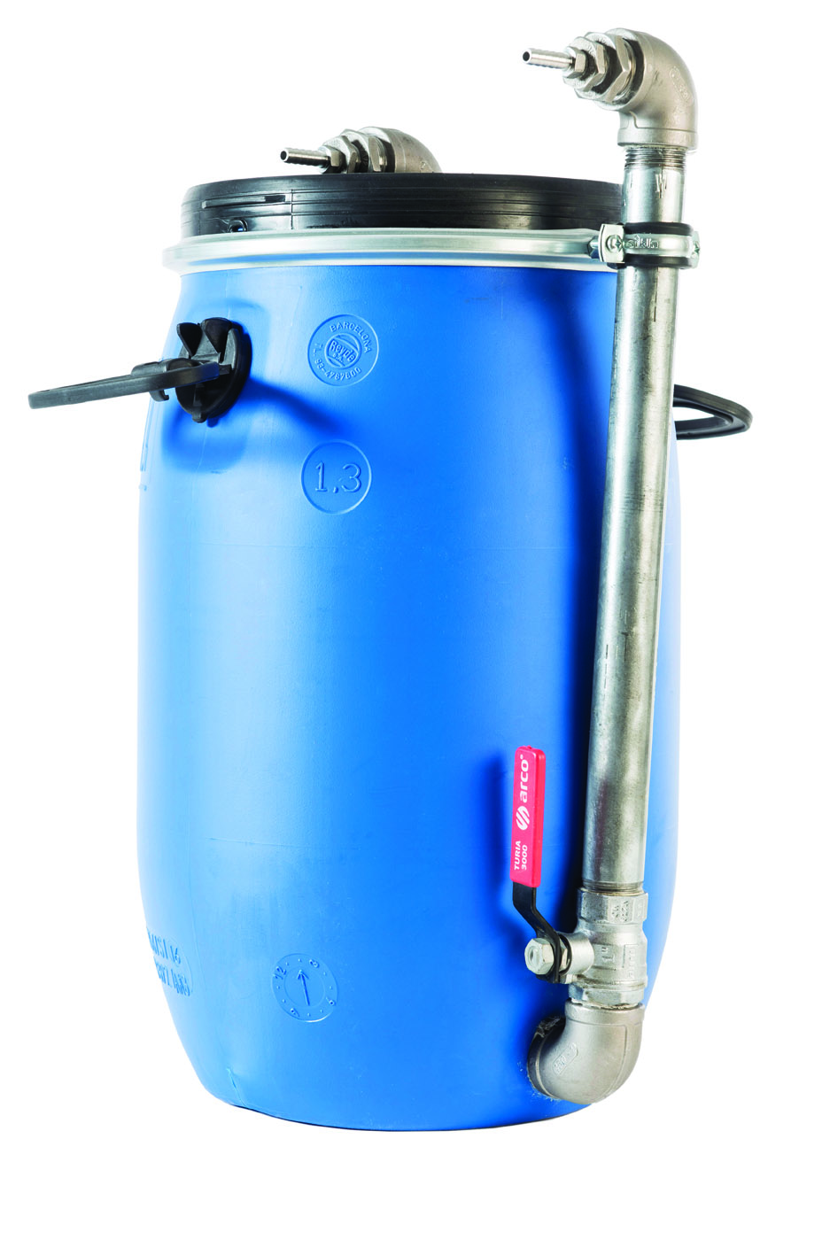 Mini filtre à charbon actif pour eau de purge