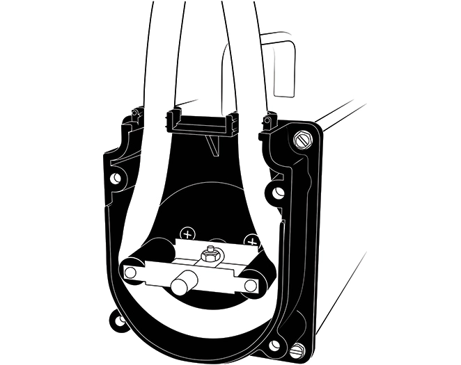 Ensemble de rouleaux de tête 410 Mk4 pour pompe péristaltique