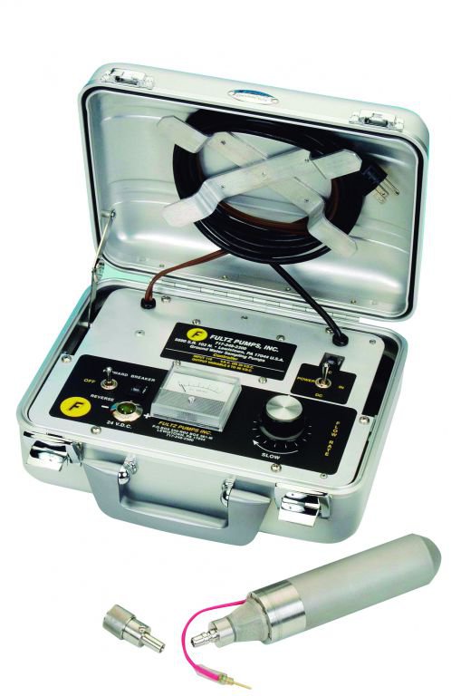 Rental of Fultz-30m electric pump, with inverter and reel