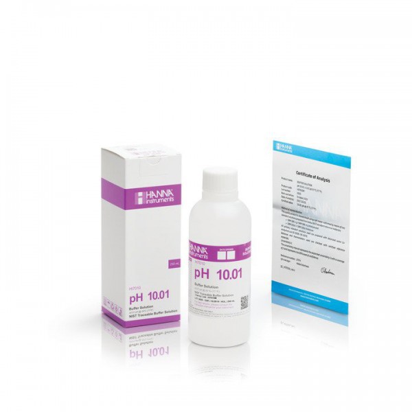 pH 10.01 Calibration Solution, 230ml HI7010M