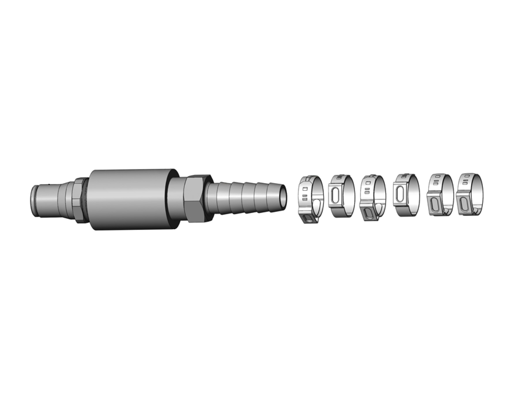 Raccords Combo AP2 pour Pompe Pneumatique QED