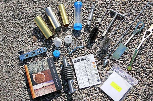 Accesorios para muestreo de suelo